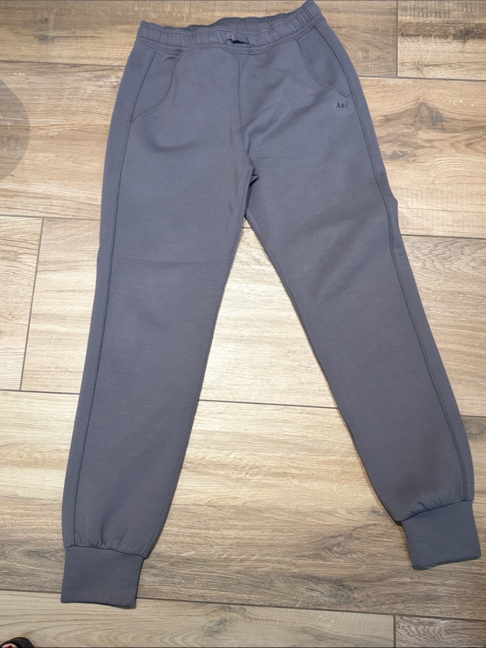 Abercrombie & Fitch Charcoal Gray Men's Jogger Sweatpants